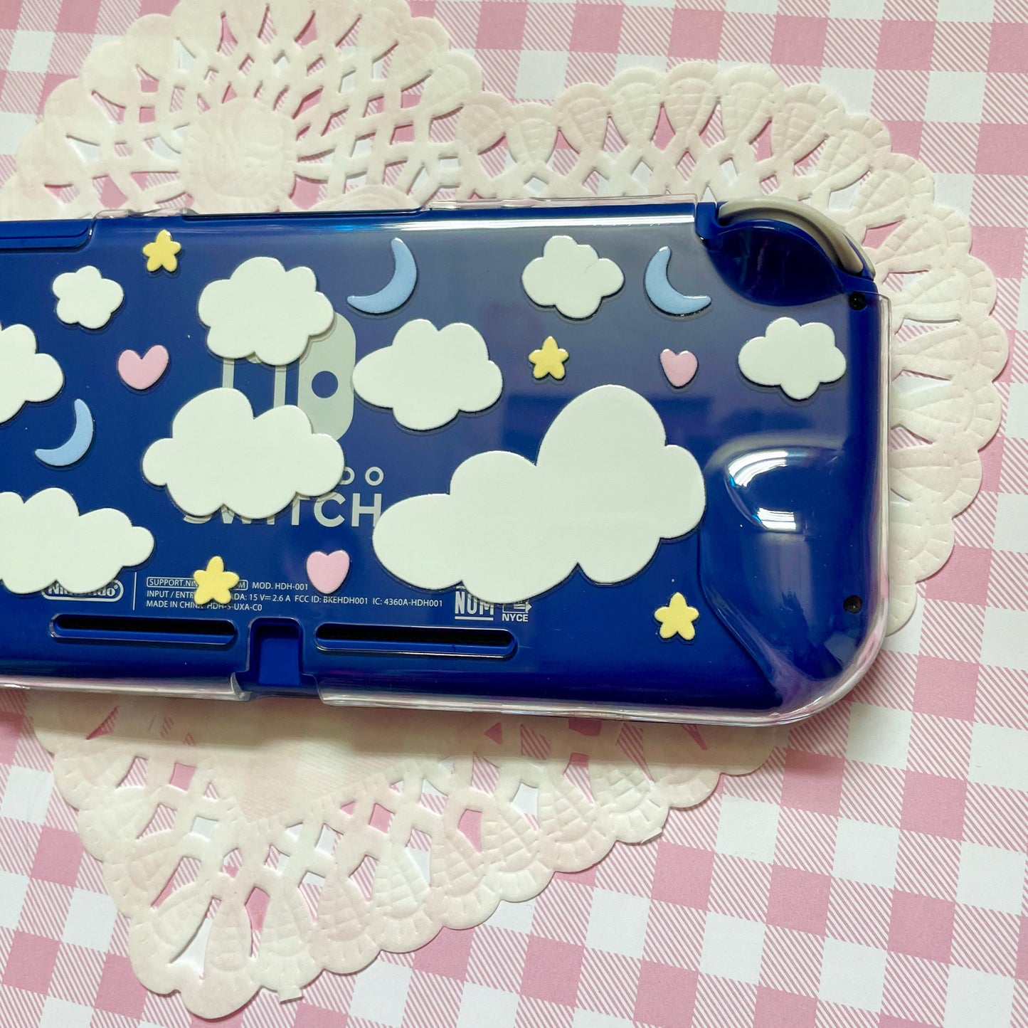 Dreamy Cloud Clear Nintendo Switch Lite Case image 3