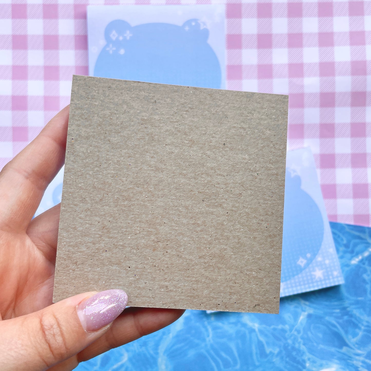Cyber Bear Square Memo Pad image 3