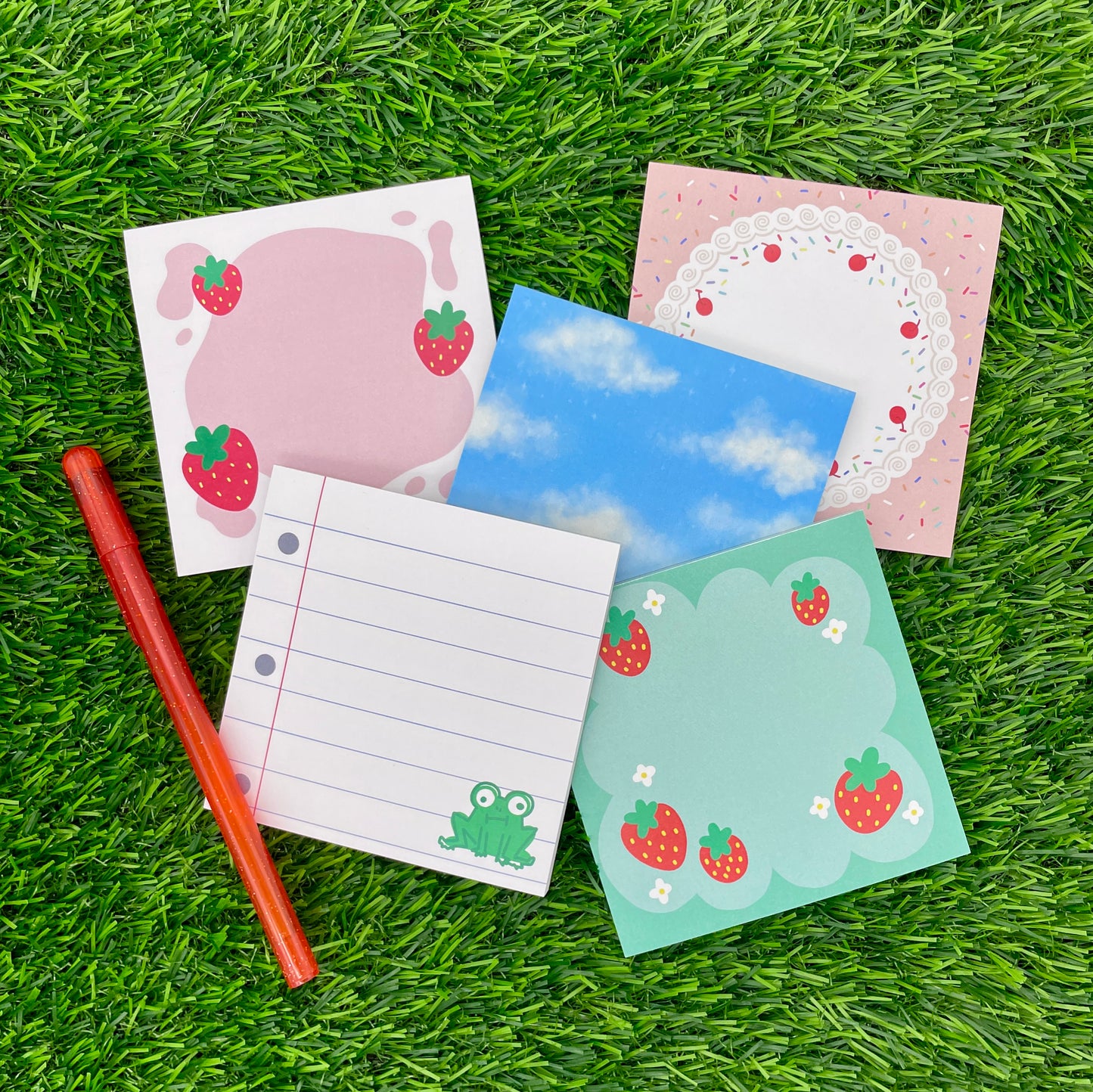 Notepaper Frog Memo Pad image 1