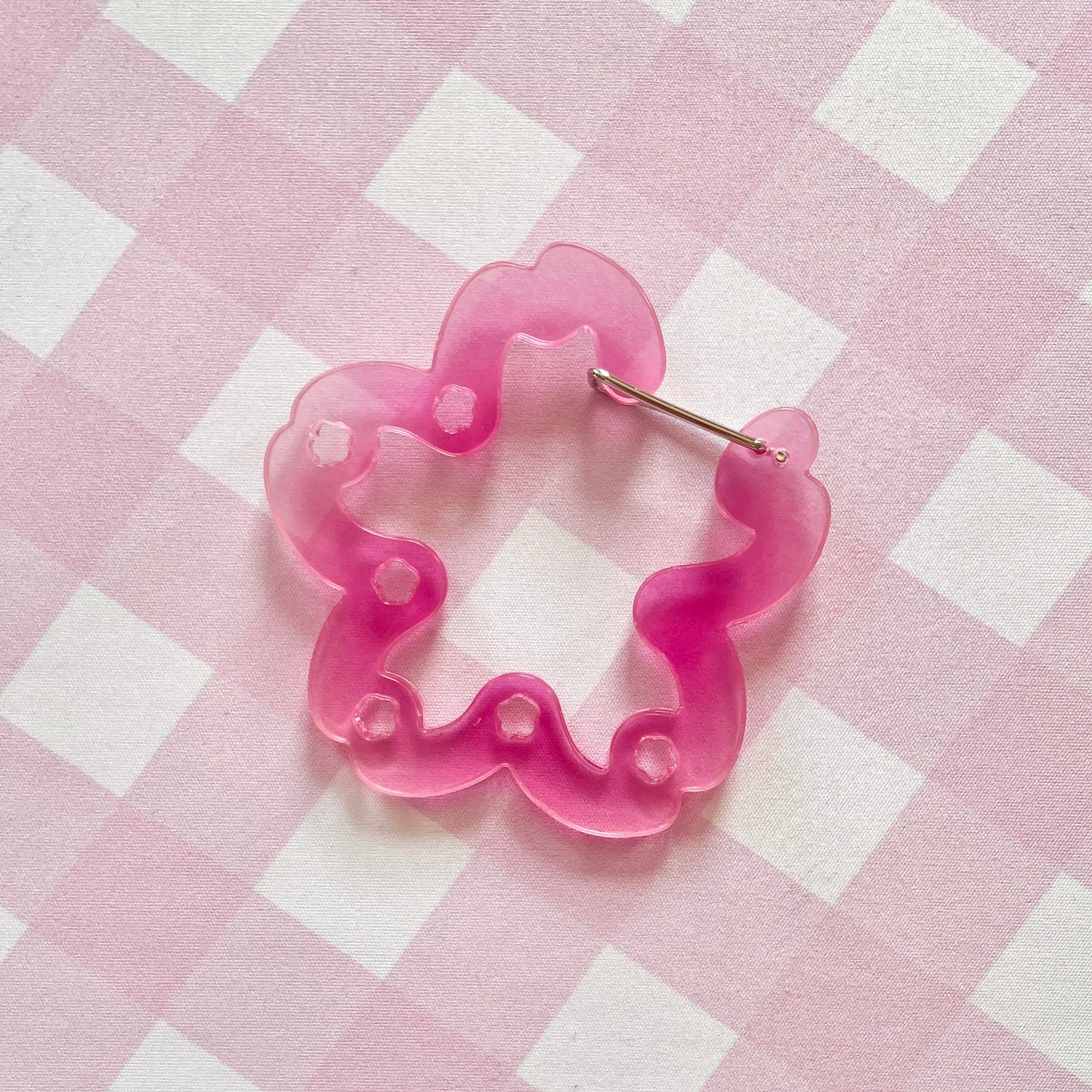 Sakura Acrylic Carabiner image 2