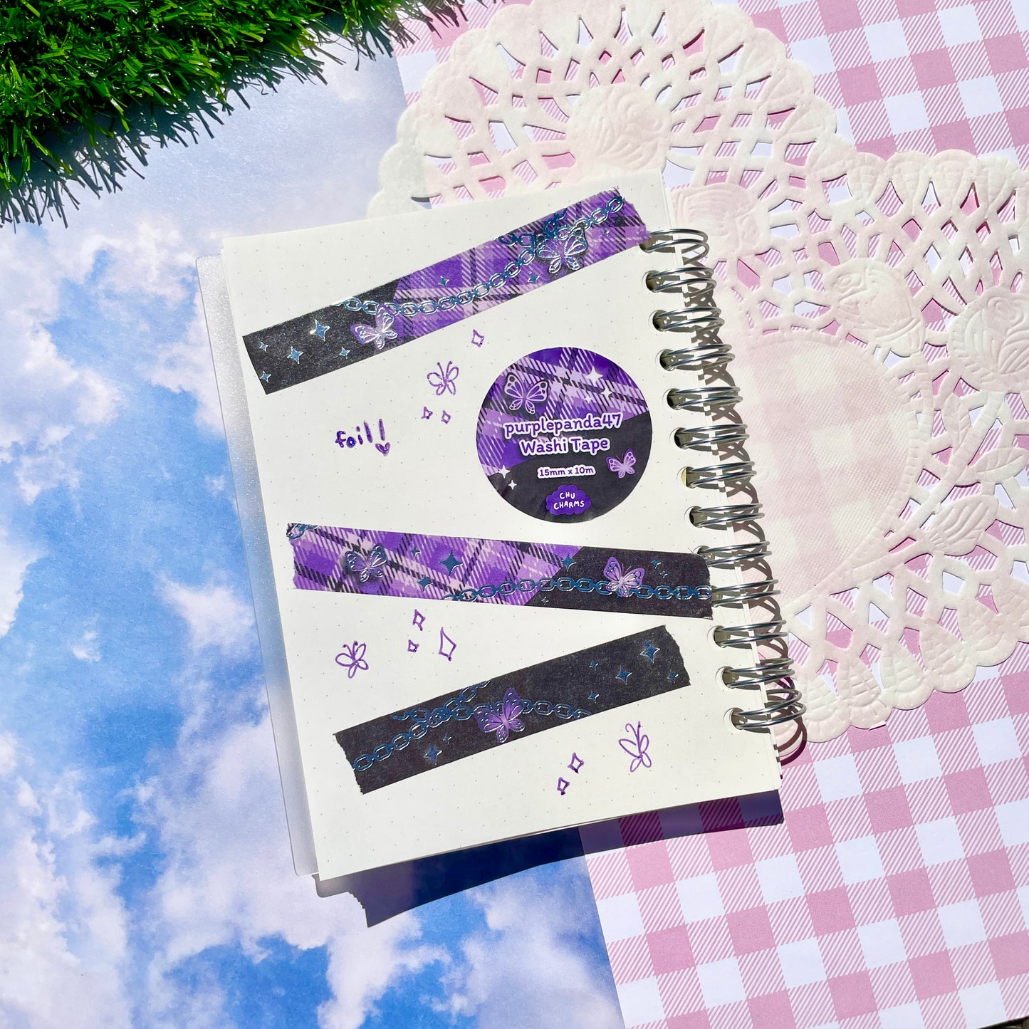 purplepanda47 Foil Washi Tape