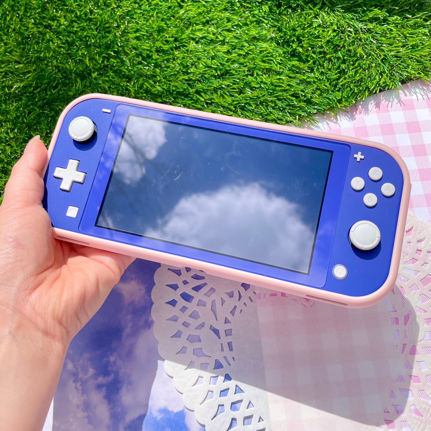 Pink Bubble Nintendo Switch Lite Case