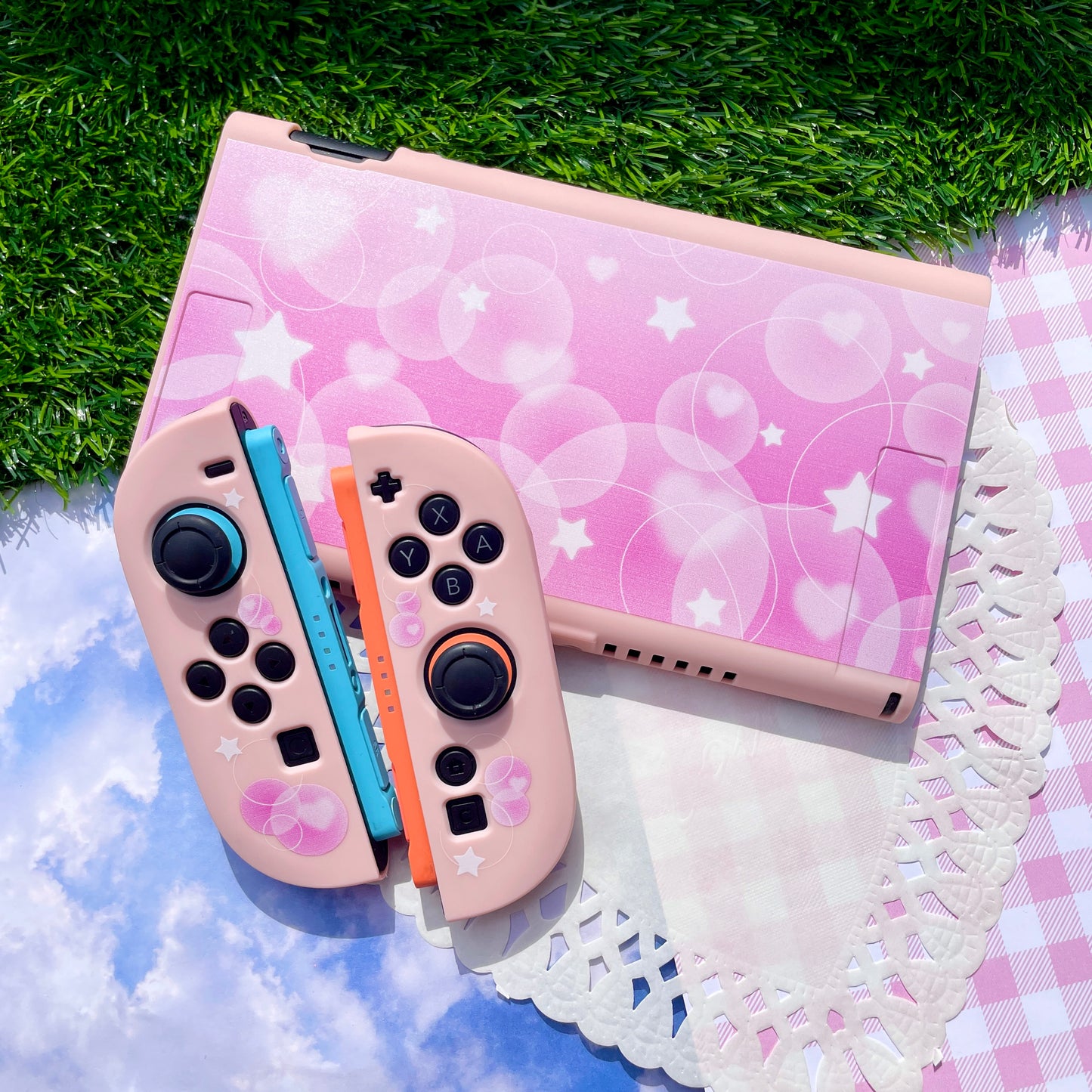Pink Bubble Nintendo Switch 2 Case