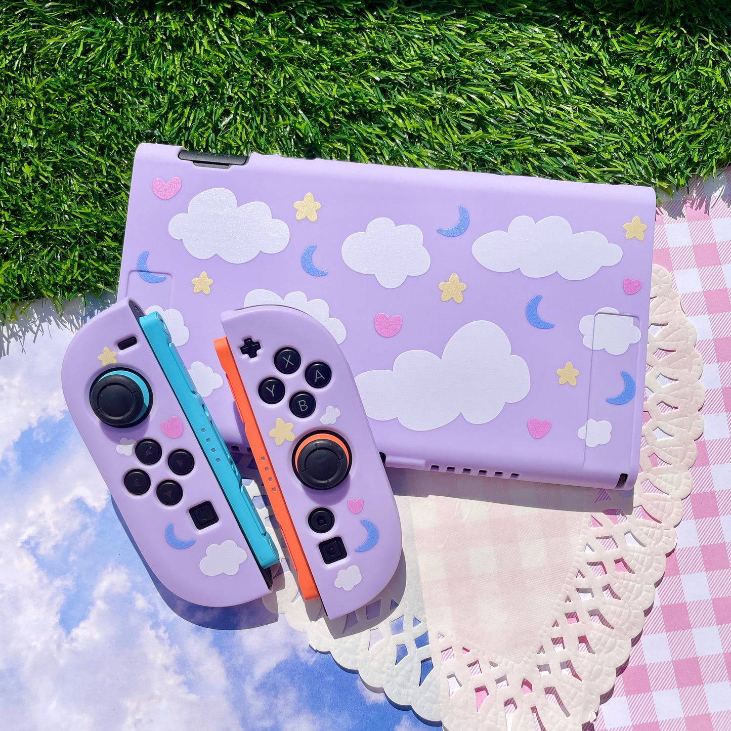 Purple Dreamy Cloud Nintendo Switch 2 Case