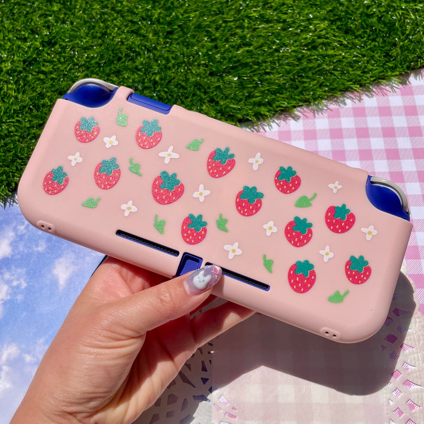 Strawberry Nintendo Switch Lite Case