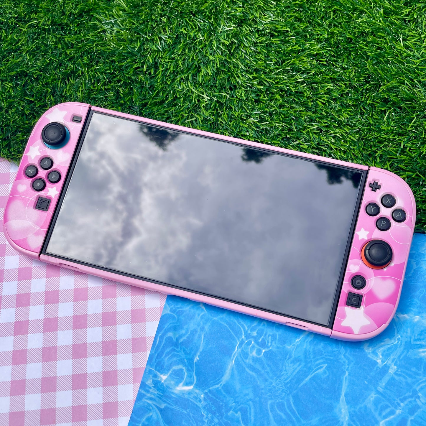 Pink Bubble Hard Nintendo Switch 2 Case