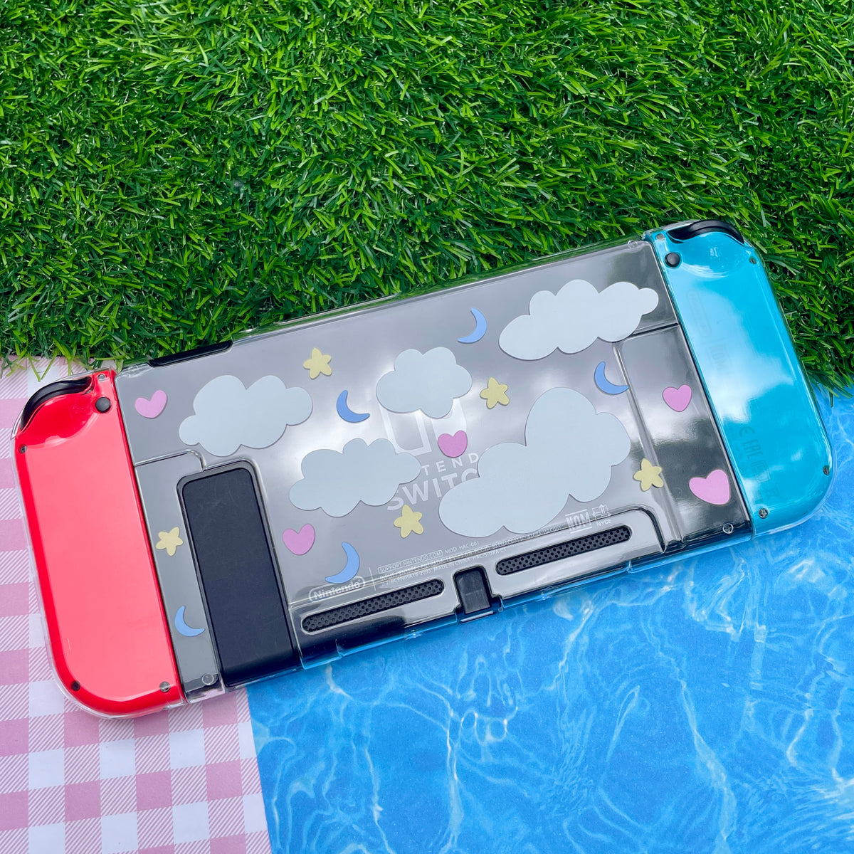 Dreamy Cloud Clear Nintendo Switch Case