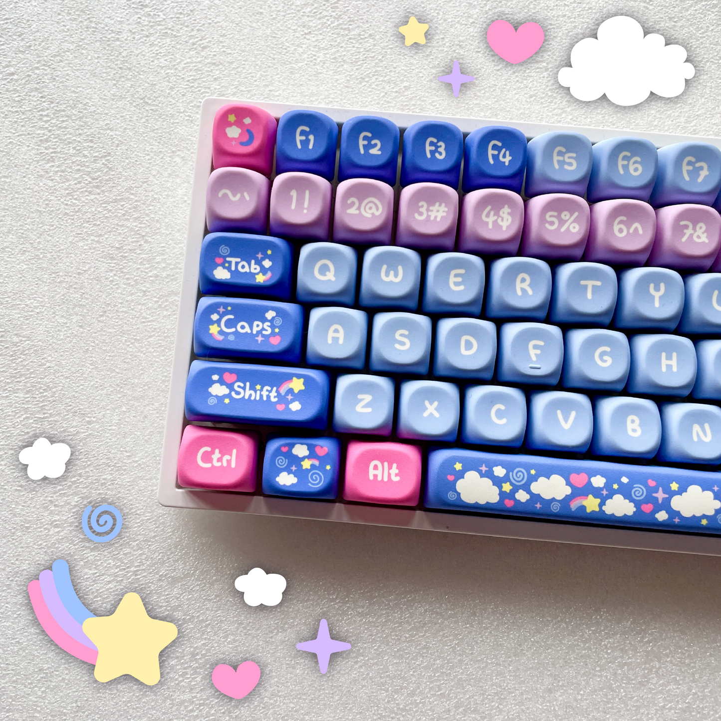 Candy Sky Keycap Set