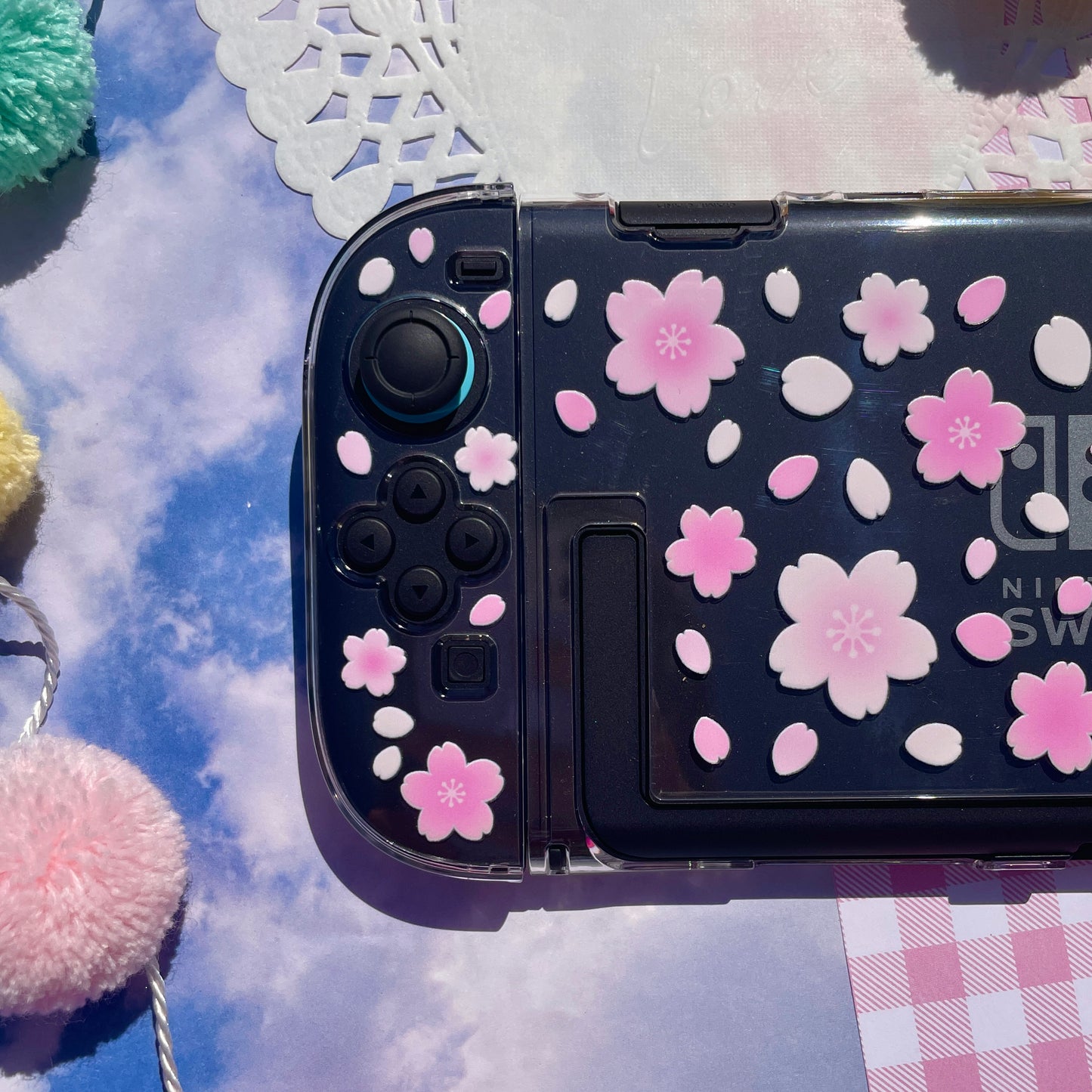 Sakura Clear Nintendo Switch 2 Case image 2