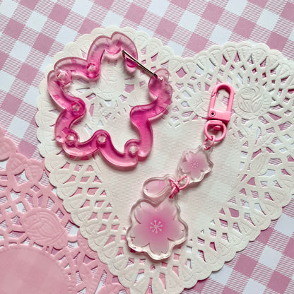 Sakura Acrylic Carabiner image 3