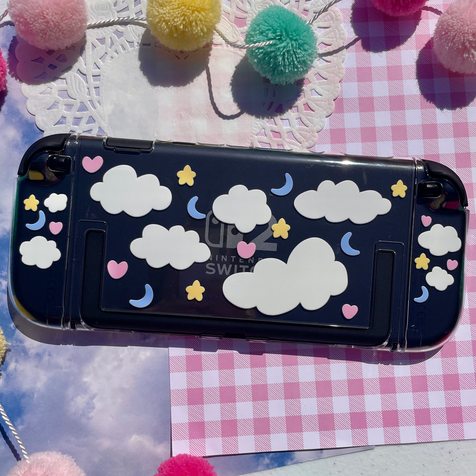 Dreamy Cloud Clear Nintendo Switch 2 Case image 6