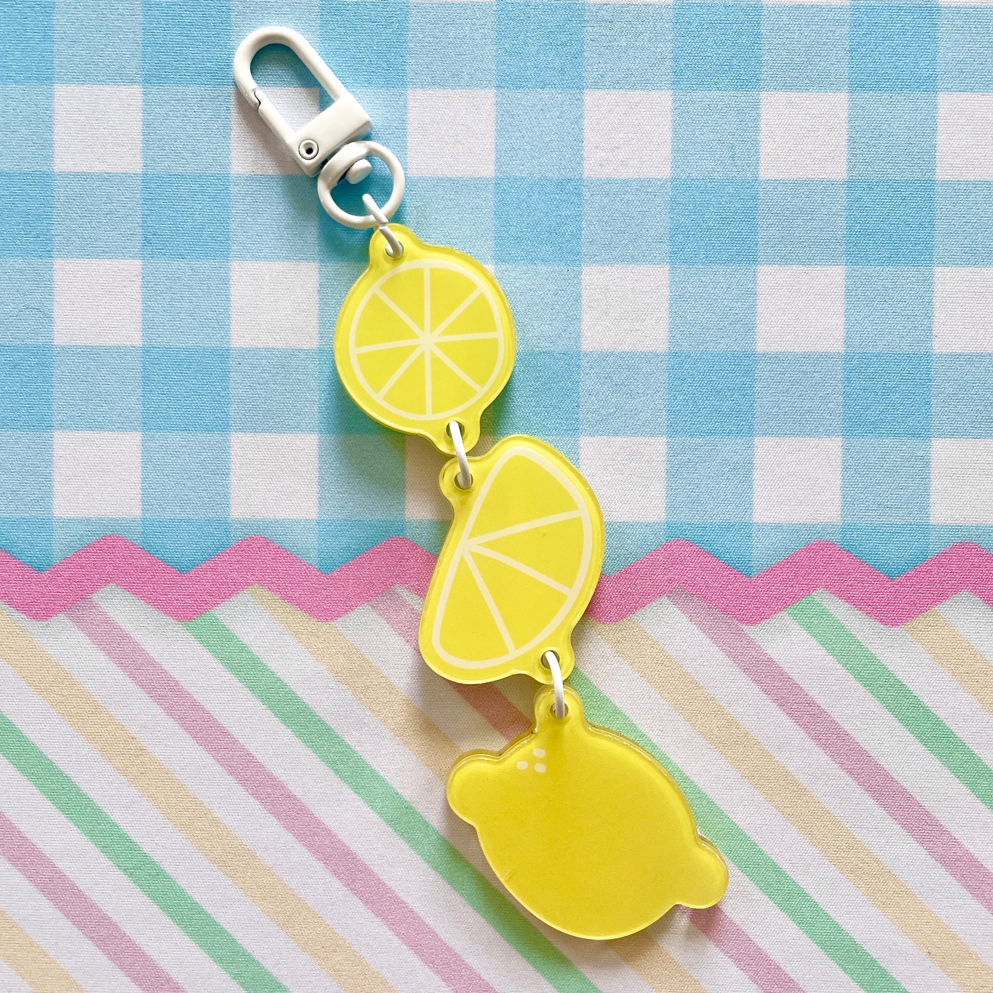Lemon Linked Keychain image 2