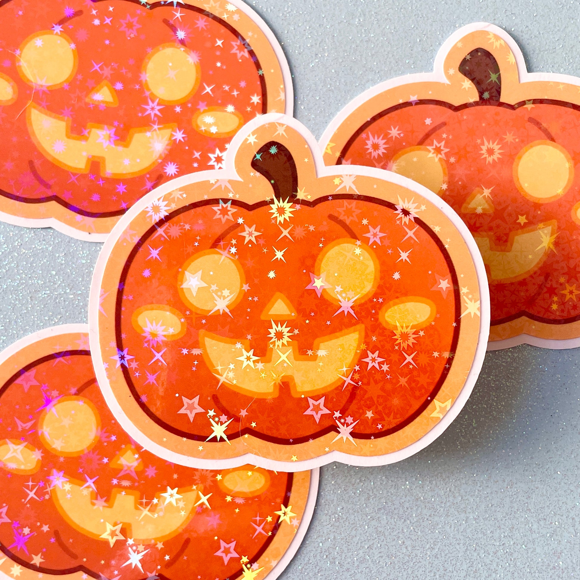 Halloween Pumpkin Sticker image 1