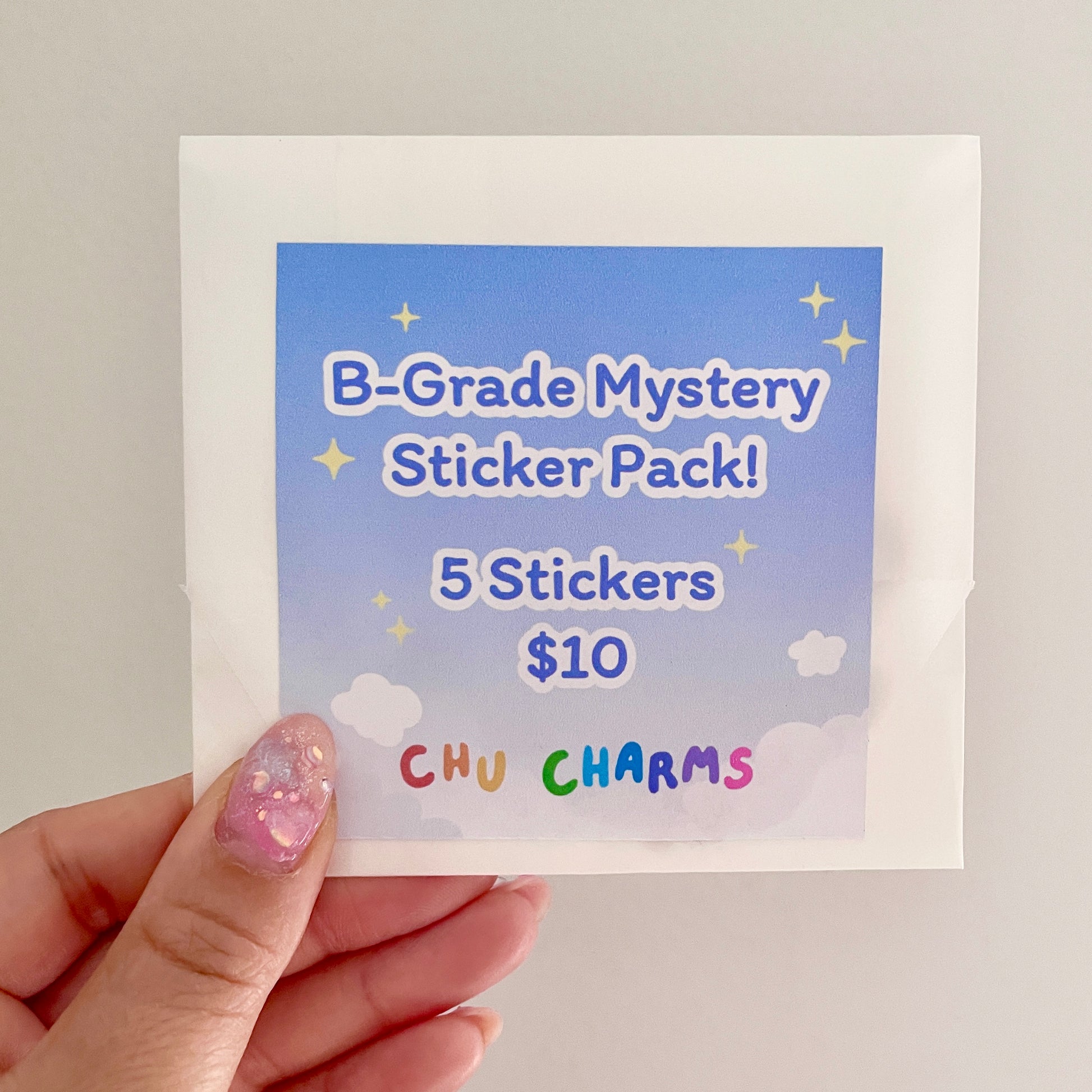 B-Grade Mystery Sticker Pack image 2