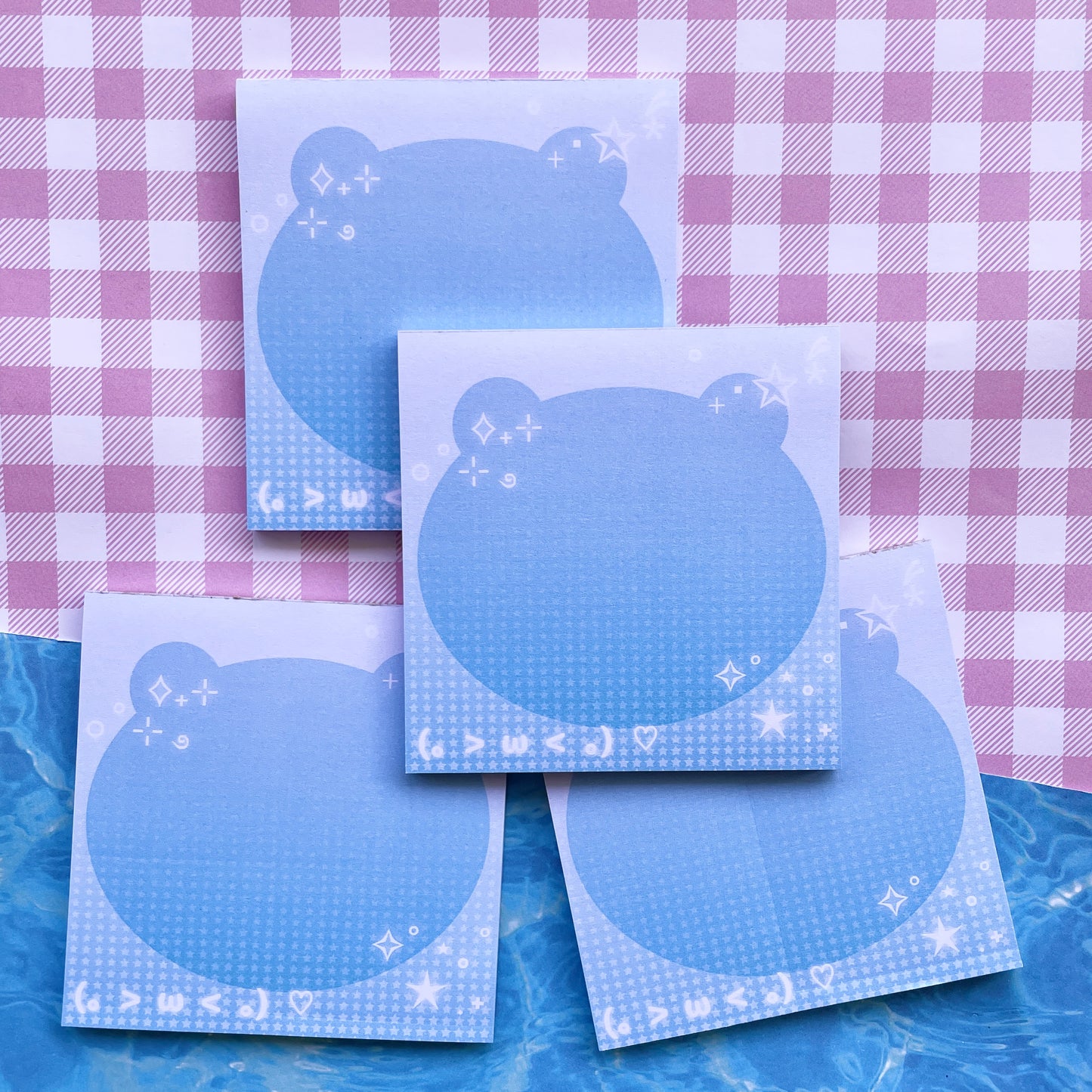 Cyber Bear Square Memo Pad image 1