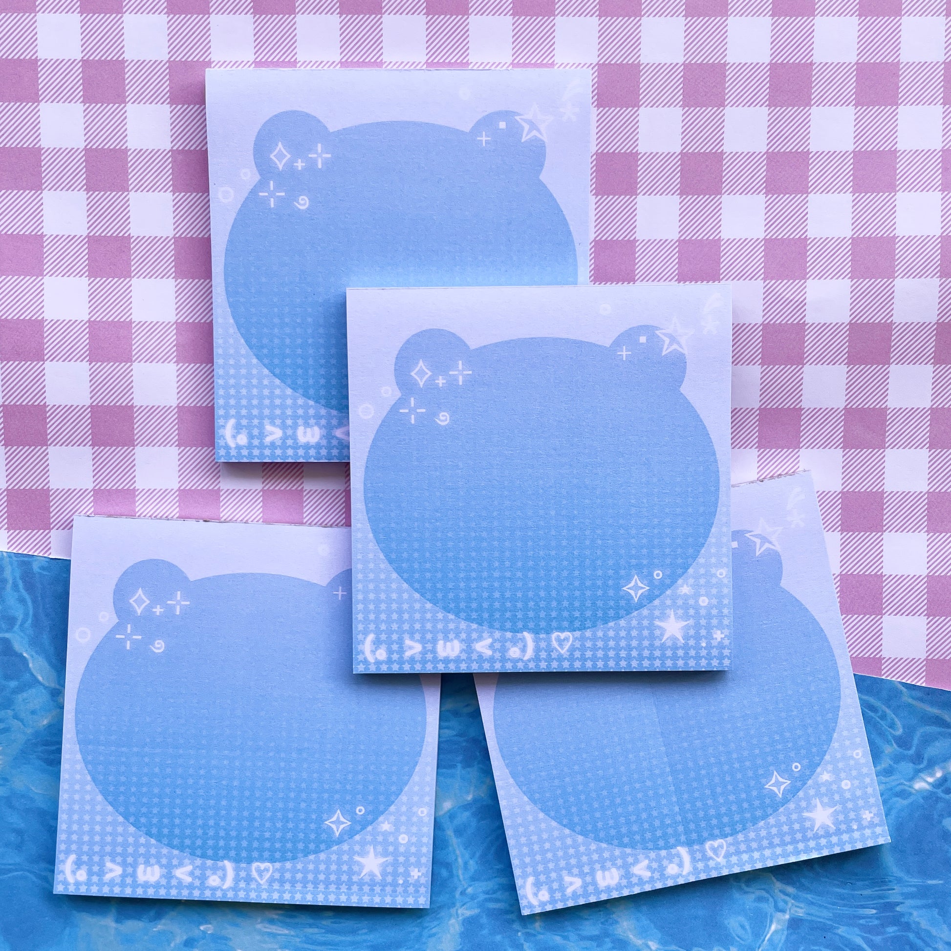 Cyber Bear Square Memo Pad image 1