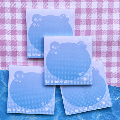 Cyber Bear Square Memo Pad image 1