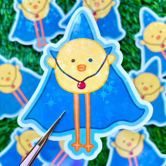 Wizard Duck Sticker image 0
