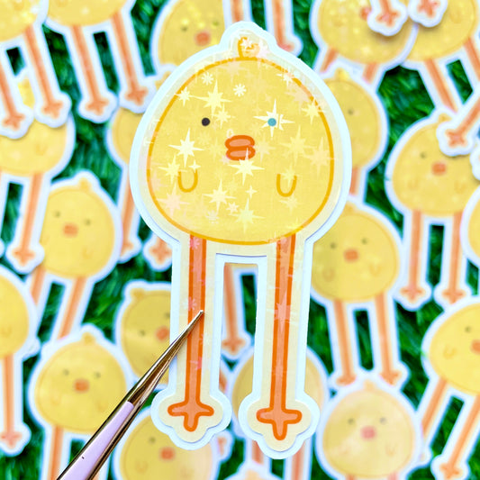 Tall Duck Sticker image 0