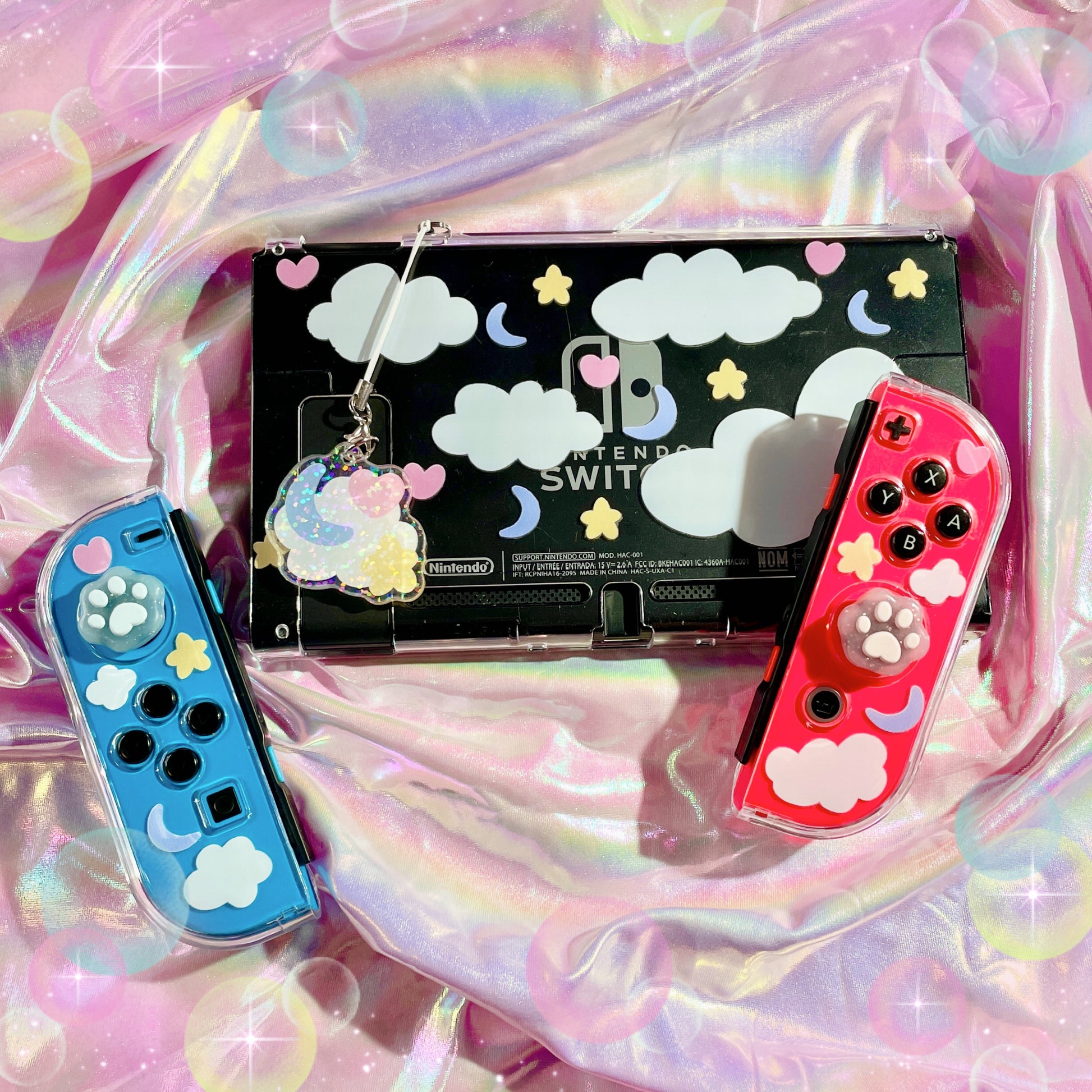 Dreamy Cloud Clear Nintendo Switch Case image 0