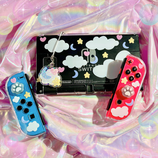 Dreamy Cloud Clear Nintendo Switch Case image 0