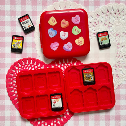 Gamer Candy Hearts Switch Game Case image 1