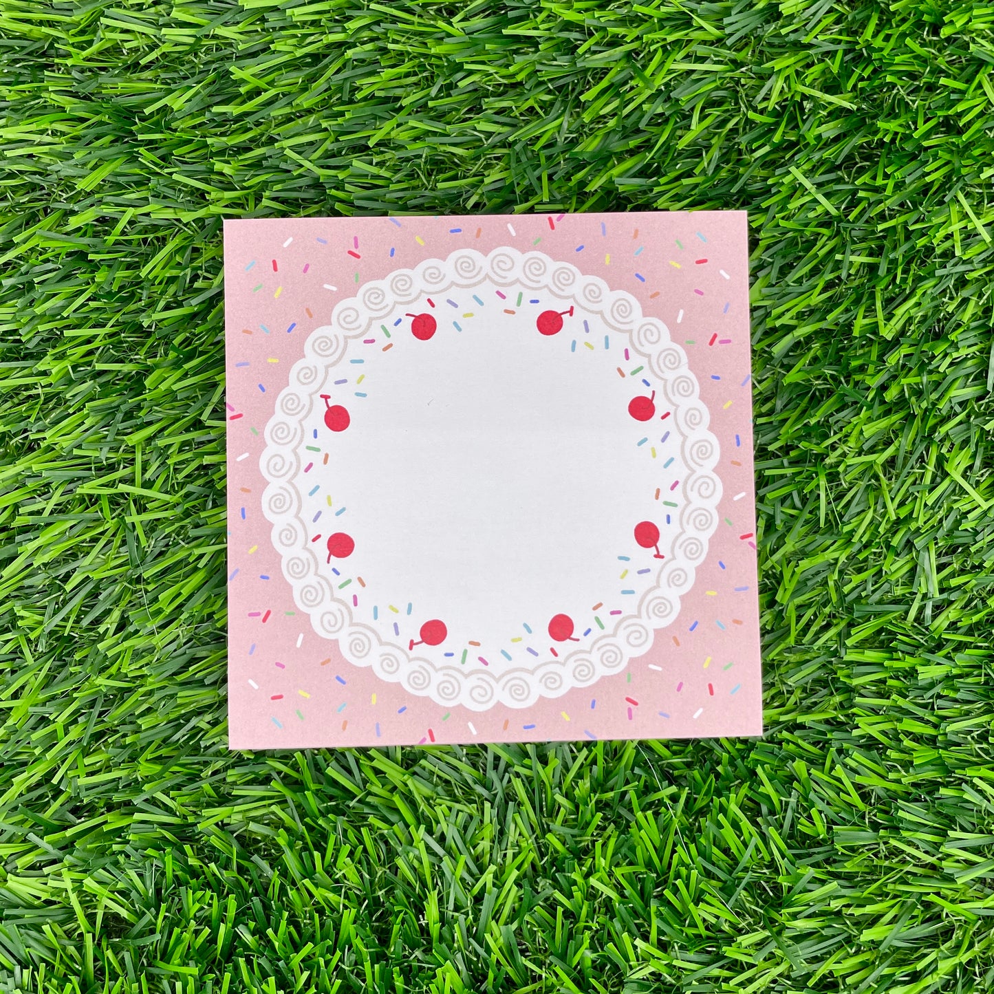 Vanilla Cake Memo Pad image 1