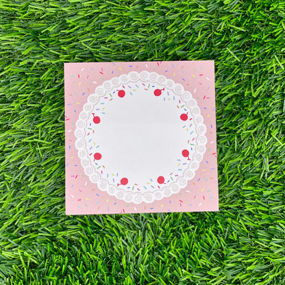 Vanilla Cake Memo Pad image 1
