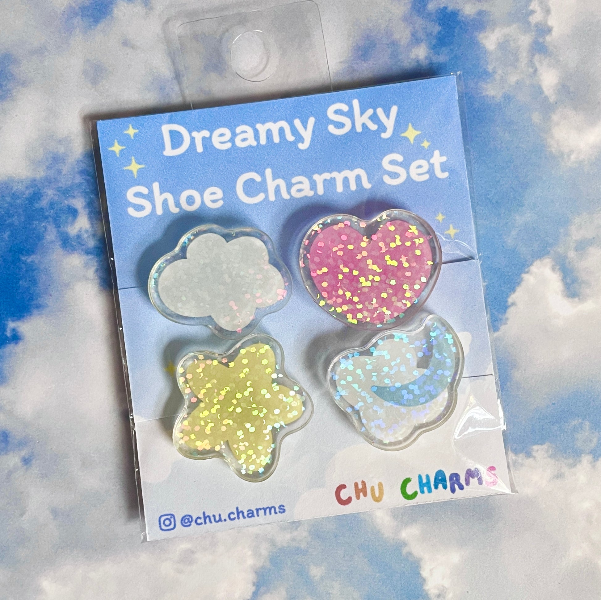 Dreamy Sky Shoe Charm Set image 1