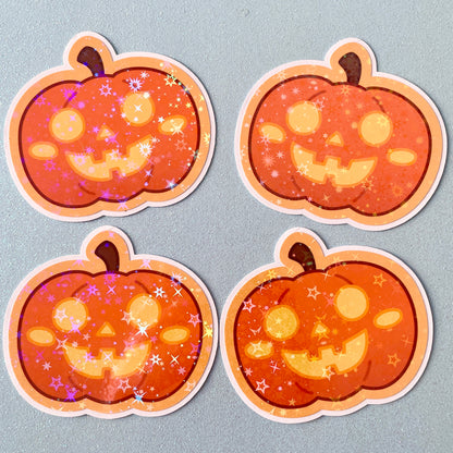 Halloween Pumpkin Sticker image 2
