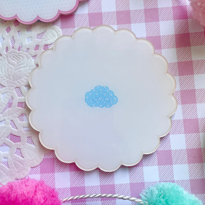 Pink Strawberry Quilt Coaster image 1