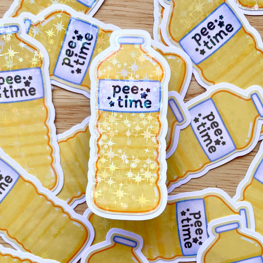 Pee Time Sticker image 0