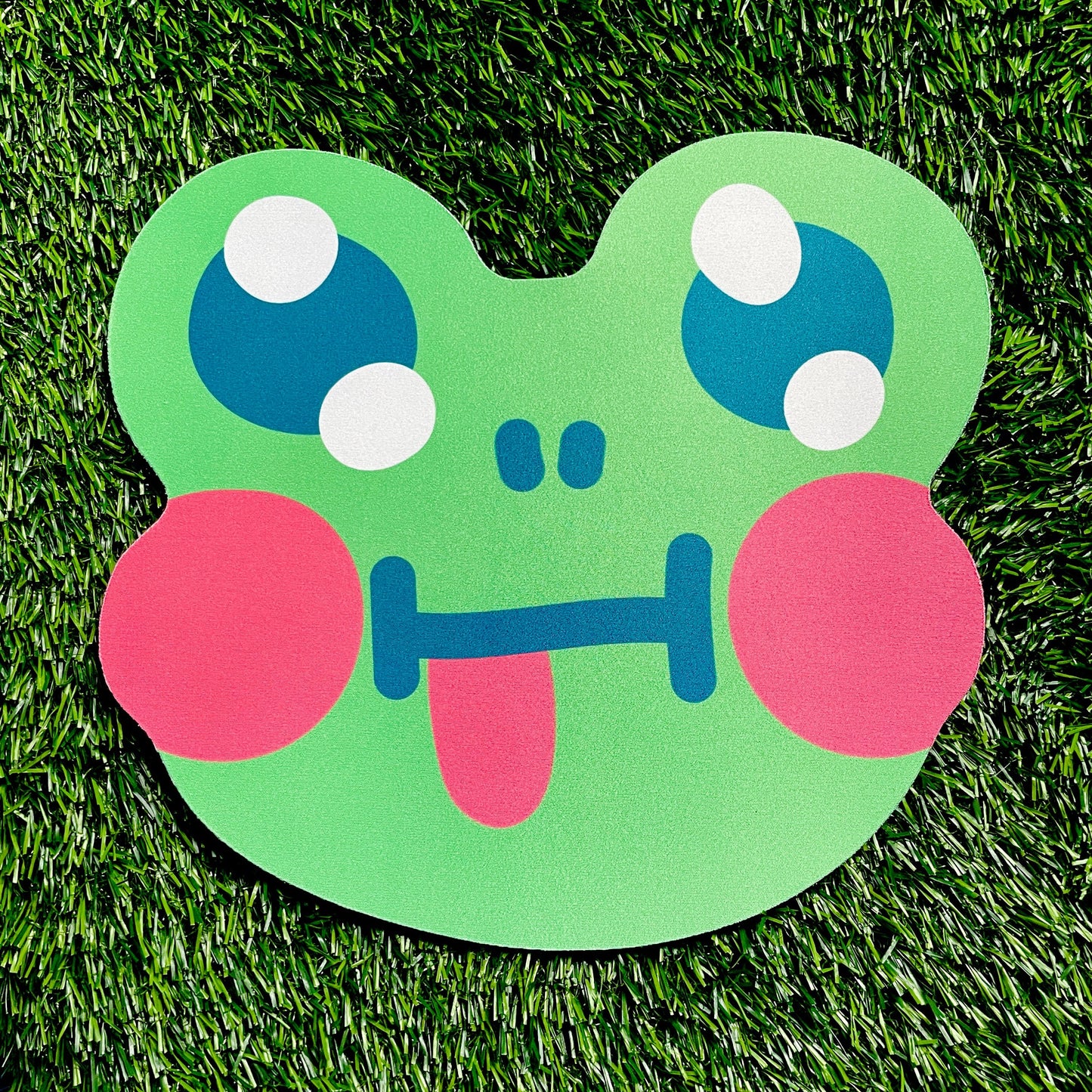 Cheeky Frog Mouse Pad image 0