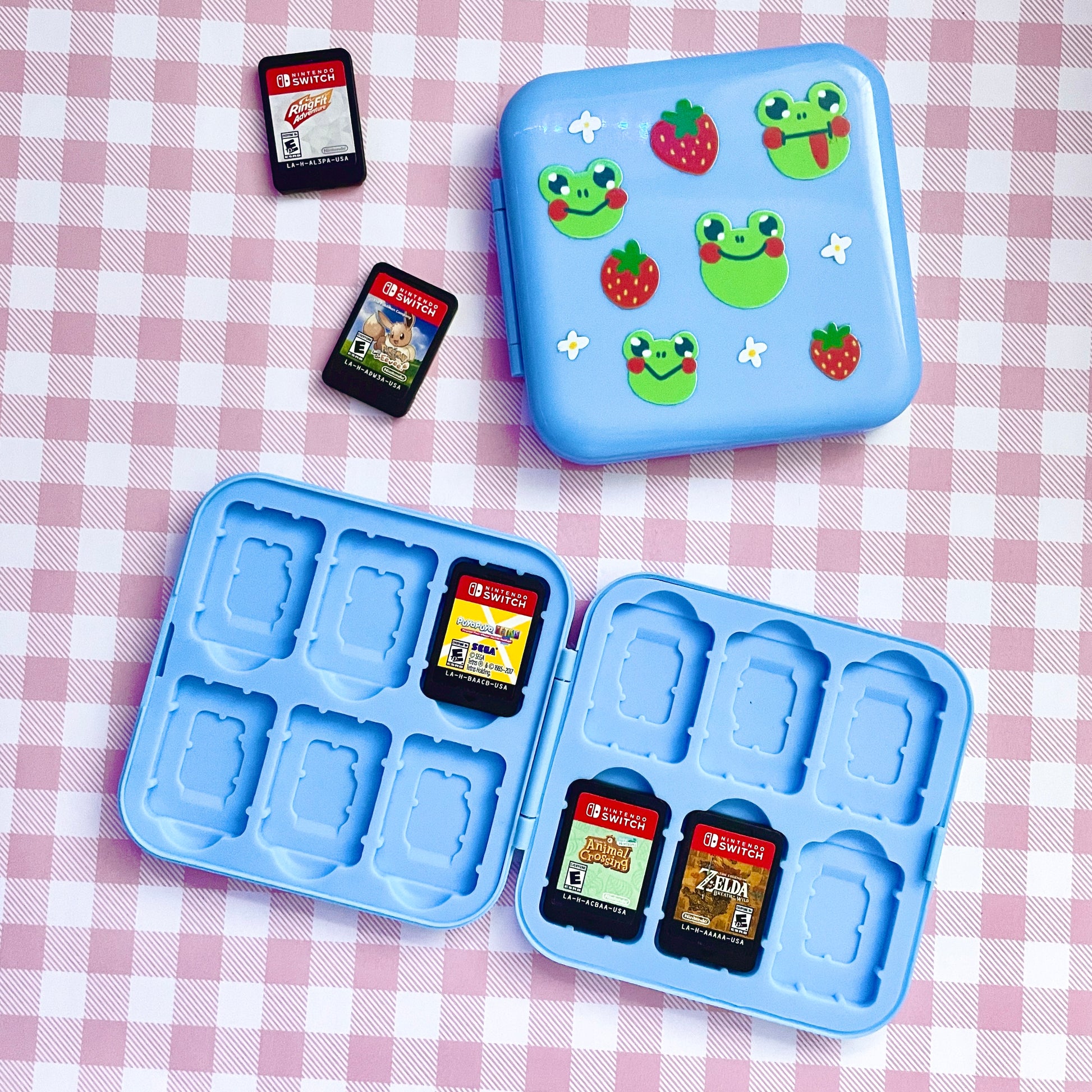 Strawberry Frog Switch Game Cartridge Case image 2