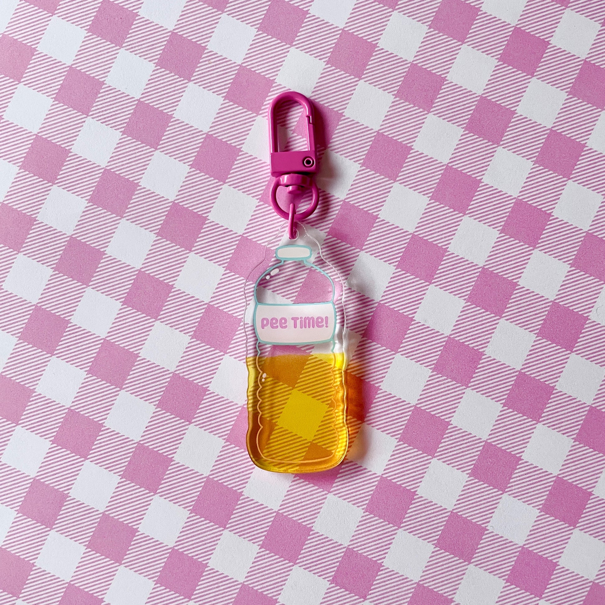 Pee Time Translucent Acrylic Charm image 4