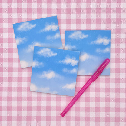 Cloudy Sky Memo Pad image 0