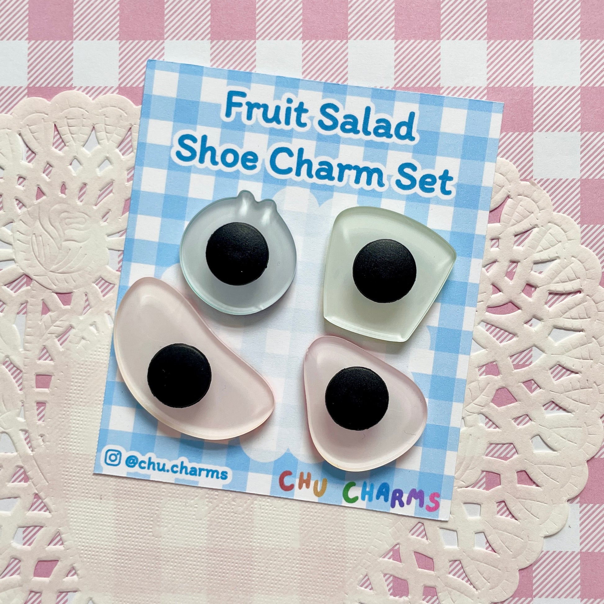 Fruit Salad Shoe Charm Set image 2