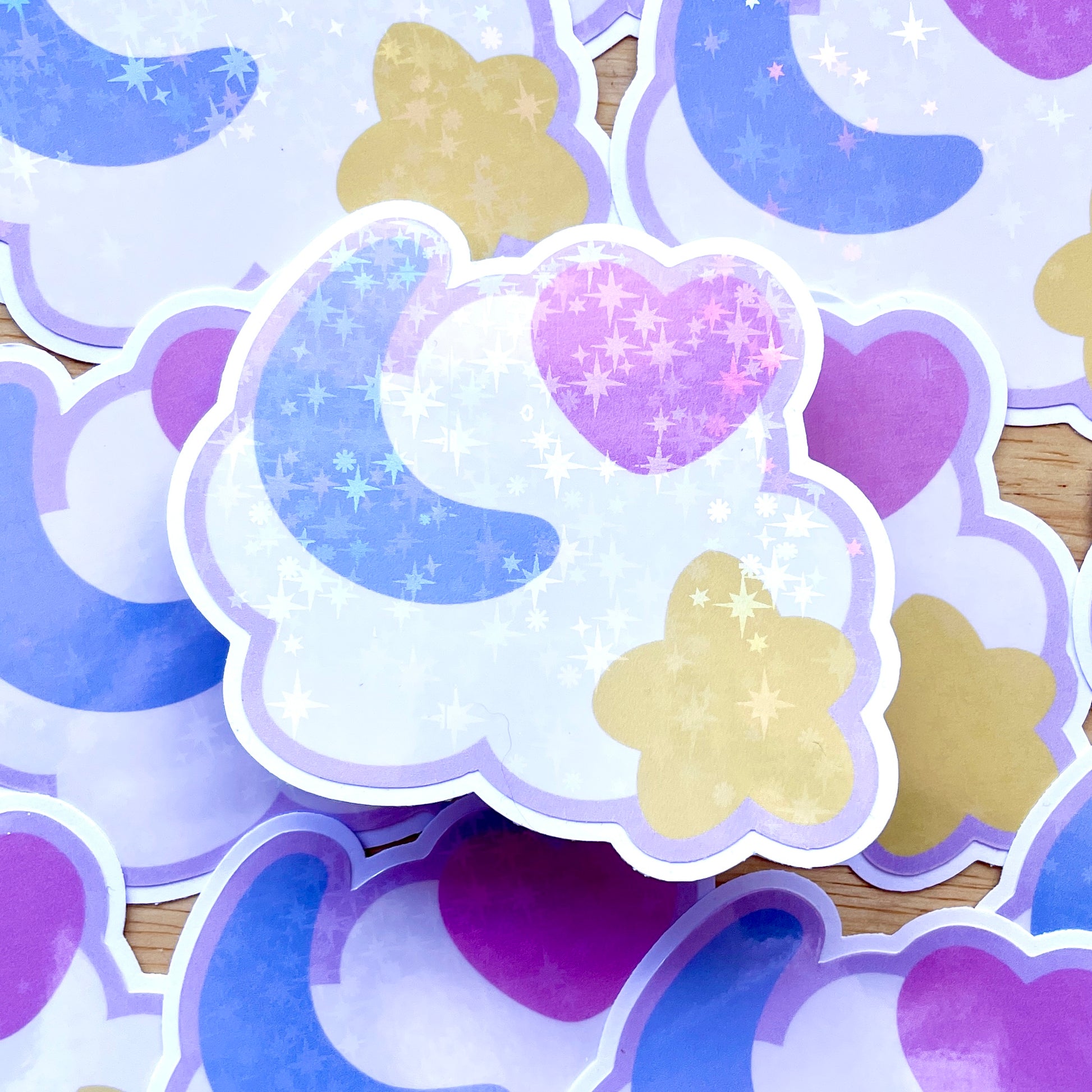 Dreamy Cloud Sticker image 1