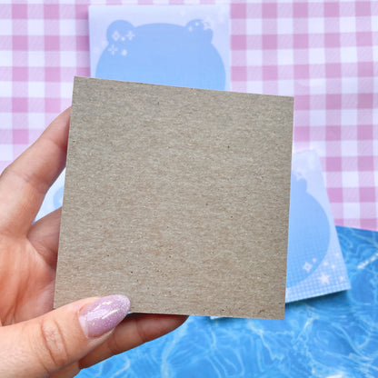 Cyber Bear Square Memo Pad image 3