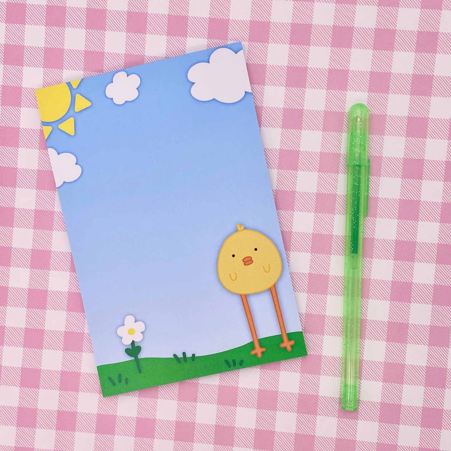 Tall Duck Has a Day Memo Pad image 1