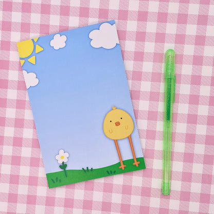 Tall Duck Has a Day Memo Pad image 1