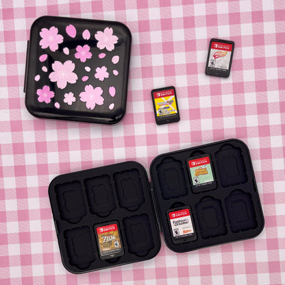 Black Sakura Switch Game Case image 0