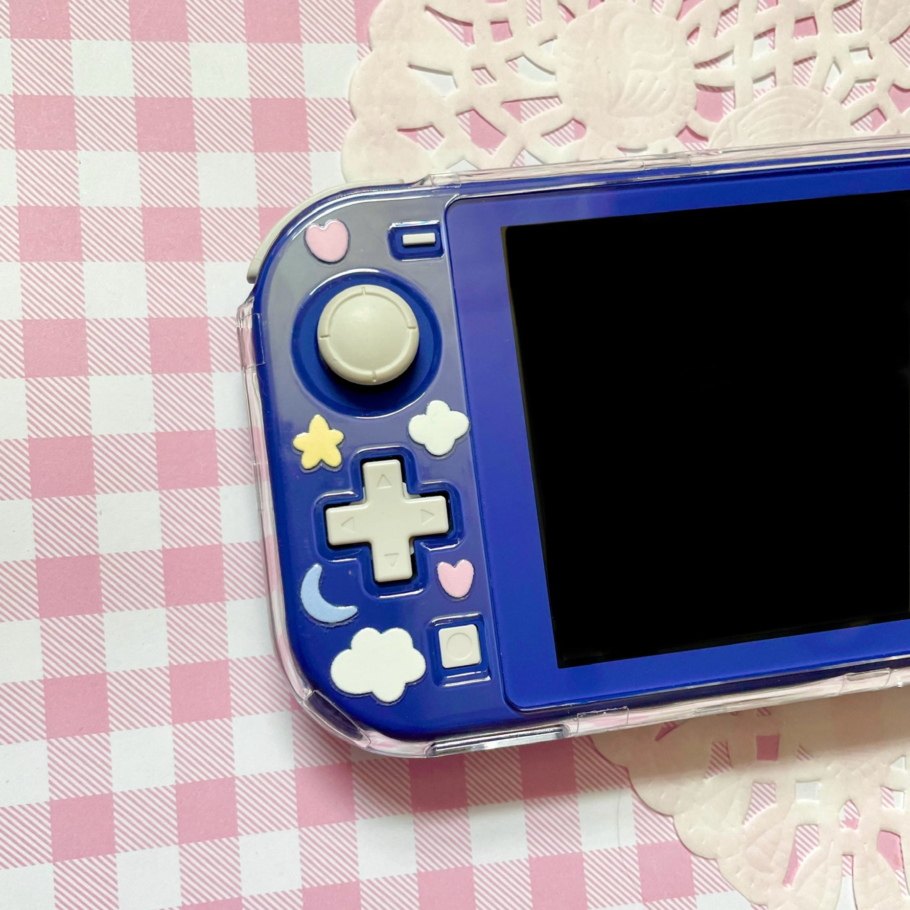 Dreamy Cloud Clear Nintendo Switch Lite Case image 4