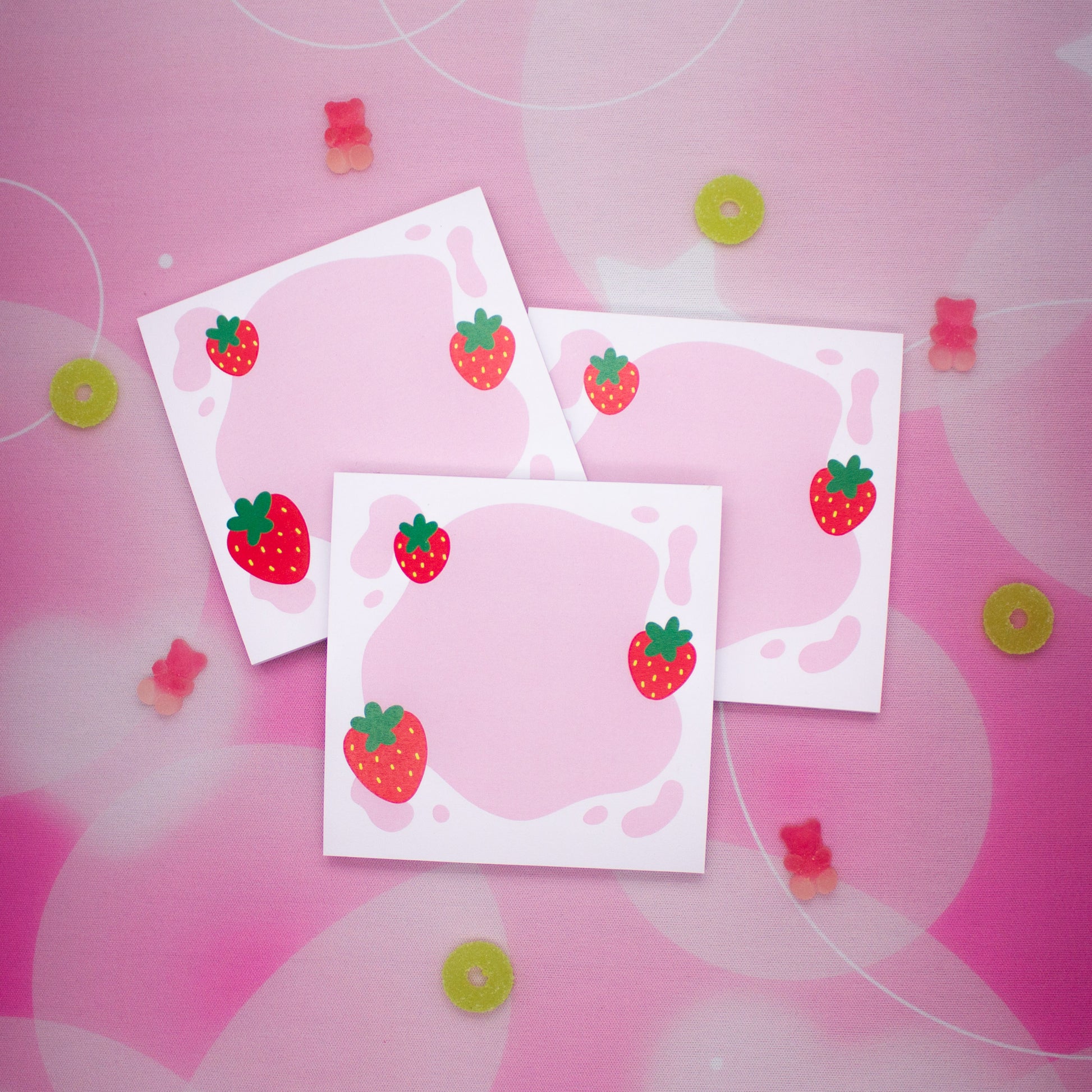 Strawberry Milk Memo Pad image 2