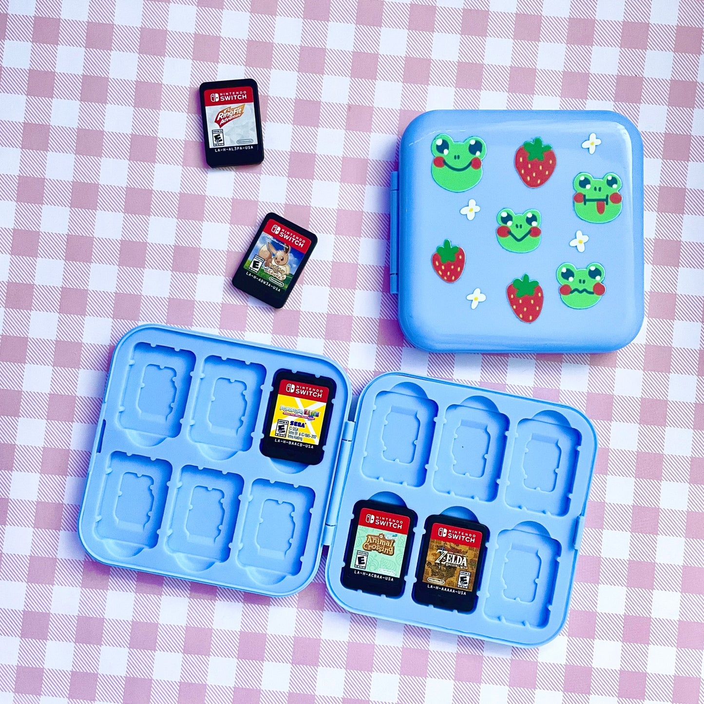 Strawberry Frog Switch Game Cartridge Case image 3
