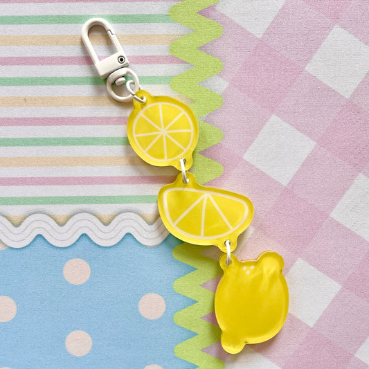 Lemon Linked Keychain image 0