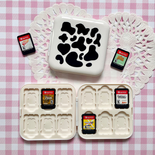 Cow Print Switch Game Case image 0