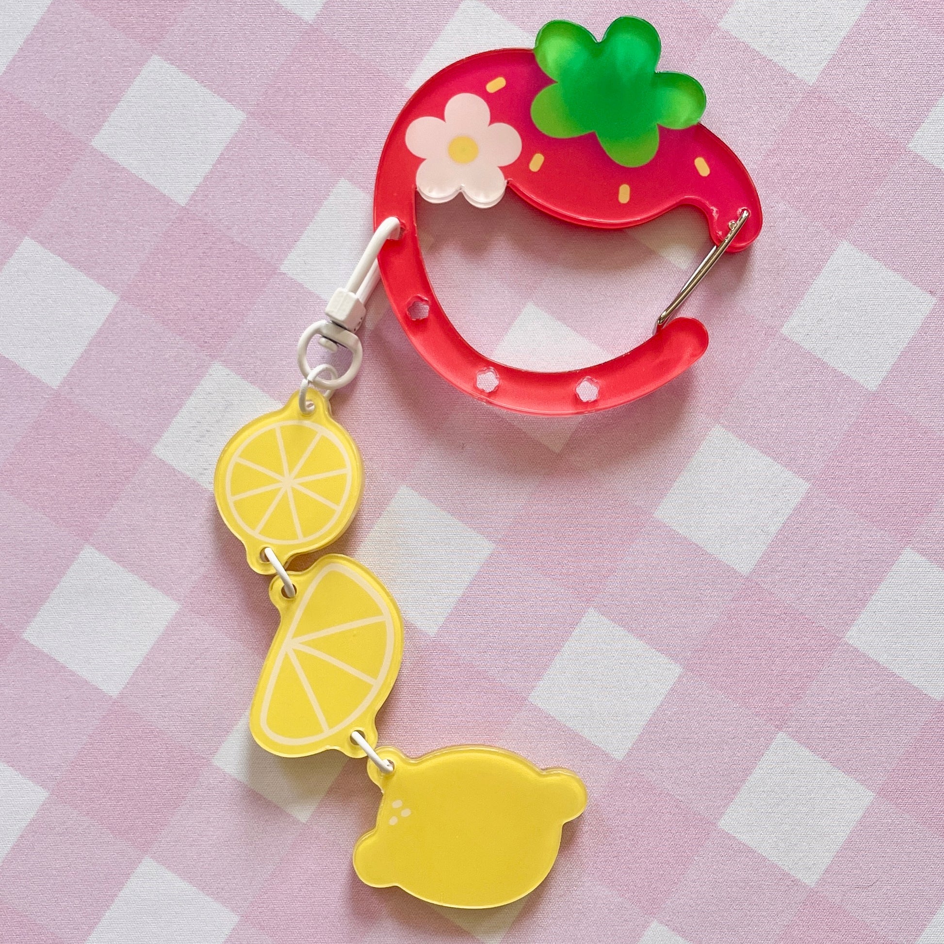 Lemon Linked Keychain image 3