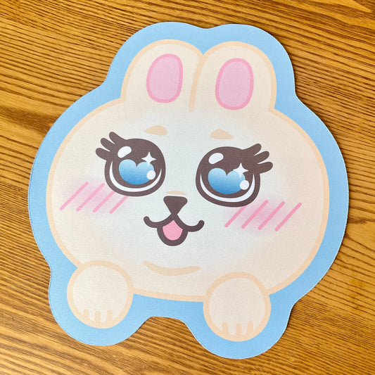 XL Bunny Shaped Mouse Pad image 0