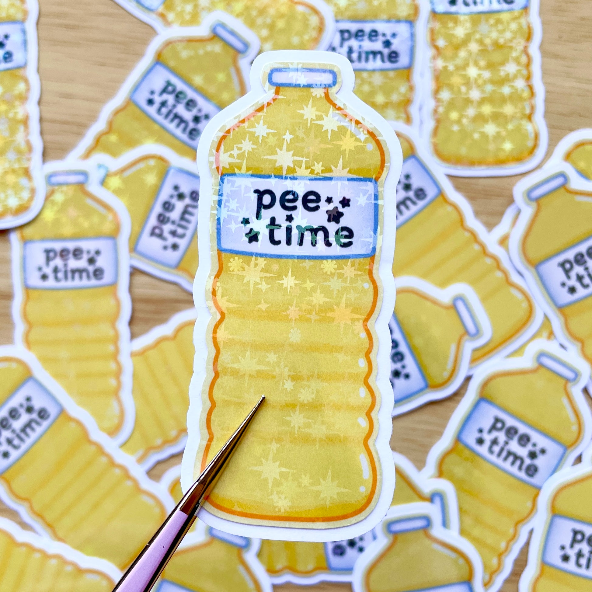 Pee Time Sticker image 1